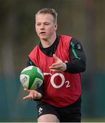 28 February 2013; Ireland's Luke Marshall in action during squad training ahead of their RBS Six Nations Rugby Championship game against France on Saturday the 9th of March. Ireland Rugby Squad Training, Carton House, Maynooth, Co. Kildare. Picture credit: Matt Browne / SPORTSFILE
