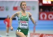 1 March 2013; Ireland's Claire Tarplee in action during her heat of the Women's 1500m where she finished 4th in a time of 4:15.16sec. 2013 European Indoor Athletics Championships, Scandinavium Arena, Gothenburg, Sweden. Picture credit: Brendan Moran / SPORTSFILE