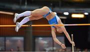 1 March 2013; Giorgia Benecchi, of Italy, in action during the Women's Pole Vault Qualifying. 2013 European Indoor Athletics Championships, Scandinavium Arena, Gothenburg, Sweden. Picture credit: Brendan Moran / SPORTSFILE