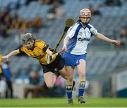 2 March 2013; Denise Starr, Killimor, in action against Katie Galvin, Milford. All Ireland Senior Camogie Club Championship Final, Killimor, Galway, v Milford, Cork, Croke Park, Dublin. Picture credit: Ray McManus / SPORTSFILE