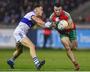 30 October 2017; James Burke of Ballymun Kickhams in action against Shane Carty of St Vincent's during the Dublin County Senior Club Football Championship Final match between Ballymun Kickhams and St Vincent's at Parnell Park in Dublin. Photo by Matt Browne/Sportsfile