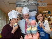 8 March 2013; Catherine Leyden, Odlums, left, with John Keegan, Director, Distribution Channels, Bank of Ireland, and Susan O’Dwyer, Chief Executive, Make-A-Wish, at Bake My Day for Make-A-Wish at Bank of Ireland, Mayor Street Lower, Dublin. Picture credit: Brian Lawless / SPORTSFILE