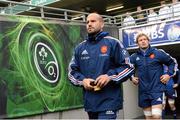 8 March 2013; France's Frederic Michalak makes his way out onto the pitch for the captain's run ahead of their RBS Six Nations Rugby Championship game against Ireland on Saturday. France Rugby Squad Captain's Run, Aviva Stadium, Lansdowne Road, Dublin. Picture credit: Matt Browne / SPORTSFILE