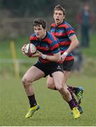 5 March 2013; Edward O'Keeffe, St Munchin's. Munster Schools Senior Cup Semi-Final, Rockwell College v St Munchin's College, Clanwilliam RFC, Clanwilliam Park, Tipperary Town, Tipperary. Picture credit: Diarmuid Greene / SPORTSFILE
