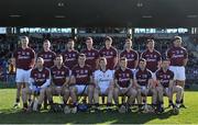 24 February 2013; The Galway team. Allianz Hurling League, Division 1A, Galway v Kilkenny, Pearse Stadium, Galway. Picture credit: Barry Cregg / SPORTSFILE
