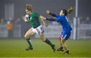 8 March 2013; Alison Miller, Ireland, escapes the tackle of Elodie Guiglion, France. Women's Six Nations Rugby Championship, Ireland v France, Ashbourne RFC, Ashbourne, Co. Meath. Picture credit: Brendan Moran / SPORTSFILE