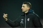 8 March 2013; Ian Baraclough, Sligo Rovers manager. Airtricity League Premier Division, Derry City v Sligo Rovers, The Brandywell, Derry. Picture credit: Oliver McVeigh / SPORTSFILE