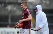 10 March 2013; Joe Canning, Galway leaves the pitch after defeat to Clare. Allianz Hurling League, Division 1A, Clare v Galway, Cusack Park, Ennis, Co. Clare. Picture credit: Diarmuid Greene / SPORTSFILE