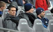 10 March 2013; Dublin captain Stephen Cluxton watches the game from the substitutes bench. Allianz Football League, Division 1, Kildare v Dublin, Croke Park, Dublin. Picture credit: Dáire Brennan / SPORTSFILE