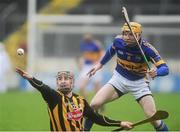 10 March 2013; Eoin Larkin, Kilkenny, in action against Lar Corbett, Tipperary. Allianz Hurling League, Division 1A, Tipperary v Kilkenny, Semple Stadium, Thurles, Co. Tipperary. Picture credit: David Maher / SPORTSFILE