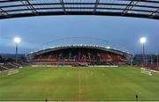10 March 2013; A general view of Thomond Park as Cork City kick-off to start the second half. Airtricity League Premier Division, Limerick FC v Cork City, Thomond Park, Limerick. Picture credit: Diarmuid Greene / SPORTSFILE