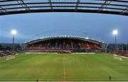 10 March 2013; A general view of Thomond Park as Cork City kick-off to start the second half. Airtricity League Premier Division, Limerick FC v Cork City, Thomond Park, Limerick. Picture credit: Diarmuid Greene / SPORTSFILE