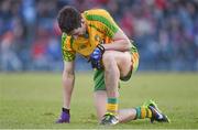 16 March 2013; Rory Kavanagh, Donegal, reacts during the game. Allianz Football League, Division 1, Cork v Donegal, Pairc Ui Rinn, Cork. Picture credit: Diarmuid Greene / SPORTSFILE