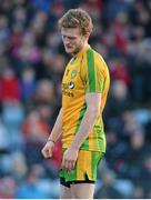 16 March 2013; Ross Wherity, Donegal, reacts after a missed goal opportunity. Allianz Football League, Division 1, Cork v Donegal, Pairc Ui Rinn, Cork. Picture credit: Diarmuid Greene / SPORTSFILE