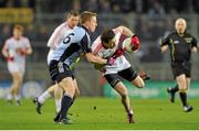 16 March 2013; Colm Cavanagh, Tyrone, in action against Philip Ryan, Dublin. Allianz Football League, Division 1, Dublin v Tyrone, Croke Park, Dublin. Picture credit: Pat Murphy / SPORTSFILE