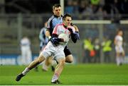 16 March 2013; Mark Donnelly, Tyrone, in action against Kevin McManamon, Dublin. Allianz Football League, Division 1, Dublin v Tyrone, Croke Park, Dublin. Picture credit: Pat Murphy / SPORTSFILE