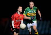 16 March 2013; Conor Laverty, Down, in action against Kieran Donaghy, Kerry. Allianz Football League, Division 1, Kerry v Down, Austin Stack Park, Tralee, Co. Kerry. Picture credit: Stephen McCarthy / SPORTSFILE