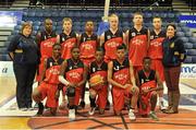 20 March 2013; The Moyle Park College team. U16B Boys - All-Ireland Schools League Finals 2013, Moyle Park College, Dublin v Cnoc Mhuire Granard Longford, National Basketball Arena, Tallaght, Dublin. Picture credit: Brian Lawless / SPORTSFILE