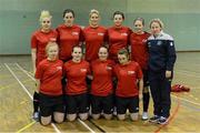 22 March 2013; The IT Sligo team. WSCAI National Futsal finals, Gormanston College, Co. Meath. Photo by Sportsfile
