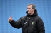 24 March 2013; Donegal manager Jim McGuinness. Allianz Football League, Division 1, Mayo v Donegal, Elverys MacHale Park, Castlebar, Co. Mayo. Picture credit: Stephen McCarthy / SPORTSFILE