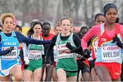 24 March 2013; Ireland's Fionnuala Britton in action during the IAAF World Cross Country Championships 2013. Bydgoszcz, Poland. Picture credit: Lukasz Grochala / SPORTSFILE
