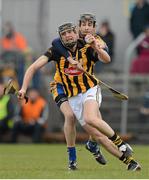 24 March 2013; Aidan Fogarty, Kilkenny, in action against Patrick Donnellan, Clare. Allianz Hurling League, Division 1A, Clare v Kilkenny, Cusack Park, Ennis, Co. Clare. Picture credit: Diarmuid Greene / SPORTSFILE