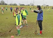 23 March 2013; Kieran Joyce, Kilkenny, issues instructions during the AIB GAA Skills Day event at Balltinglass GAA Club. AIB, proud sponsors of the GAA Club Championships, joined up with the Wicklow junior football and hurling players to celebrate the club’s county success and acknowledge the role which the club plays in the community by supporting them in hosting the AIB GAA Skills event. Balltinglass GAA Club, Baltinglass, Co. Wicklow. Picture credit: Pat Murphy / SPORTSFILE