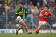 24 March 2013; Paul Galvin, Kerry, in action against Liam Shorten, Cork. Allianz Football League, Division 1, Kerry v Cork, Austin Stack Park, Tralee, Co. Kerry. Picture credit: Brendan Moran / SPORTSFILE