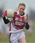 24 March 2013; Fiona Claffey, Westmeath. TESCO HomeGrown Ladies National Football League, Division 2, Round 5, Westmeath v Galway, Kinnegad, Co. Westmeath. Picture credit: Brian Lawless / SPORTSFILE