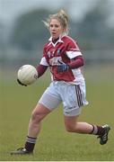 24 March 2013; Sarah Dolan, Westmeath. TESCO HomeGrown Ladies National Football League, Division 2, Round 5, Westmeath v Galway, Kinnegad, Co. Westmeath. Picture credit: Brian Lawless / SPORTSFILE