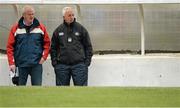 24 March 2013; Cork manager Conor Counihan, right, with Ger Lane, Vice-Chairman, Cork County Board. Allianz Football League, Division 1, Kerry v Cork, Austin Stack Park, Tralee, Co. Kerry. Picture credit: Brendan Moran / SPORTSFILE