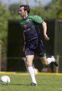 2 June 2003; Republic of Ireland's Gary Breen in action during squad training. Carrick Rovers AFC ground, Carrickmacross, Co. Monaghan. Soccer. Picture credit; David Maher / SPORTSFILE *EDI*