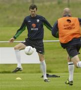 9 June 2003; Gary Breen, Republic of Ireland, in action during squad training. Malahide Football Club, Malahide, Co. Dublin. Picture credit; David Maher / SPORTSFILE *EDI*