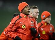 25 March 2013; Austria's David Alaba during squad training ahead of their side's 2014 FIFA World Cup, Group C, qualifier match against the Republic of Ireland on Tuesday. Austria Squad Training, Aviva Stadium, Lansdowne Road, Dublin. Picture credit: David Maher / SPORTSFILE