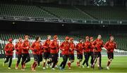 25 March 2013; A general view during Austria squad training ahead of their side's 2014 FIFA World Cup, Group C, qualifier match against the Republic of Ireland on Tuesday. Austria Squad Training, Aviva Stadium, Lansdowne Road, Dublin. Picture credit: David Maher / SPORTSFILE