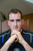 28 March 2013; Leinster's Devin Toner following a press conference ahead of their Celtic League 2012/2013, Round 19, match against Ulster on Saturday. Leinster Rugby Press Conference, Leinster Rugby, UCD, Belfield, Dublin. Picture credit: Stephen McCarthy / SPORTSFILE