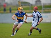 24 March 2013; Padraic Maher, Tipperary, in action against Seamus Prendergast, Waterford. Allianz Hurling League, Division 1A, Waterford v Tipperary, Walsh Park, Waterford. Picture credit: Matt Browne / SPORTSFILE