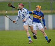 24 March 2013; Shane O'Sullivan, Waterford, in action against James Woodlock, Tipperary. Allianz Hurling League, Division 1A, Waterford v Tipperary, Walsh Park, Waterford. Picture credit: Matt Browne / SPORTSFILE