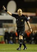 29 March 2013; Referee Graham Kelly. Airtricity League Premier Division, Bohemians v Sligo Rovers, Dalymount Park, Dublin. Picture credit: David Maher / SPORTSFILE
