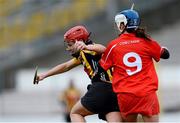 31 March 2013; Aisling Dunphy, Kilkenny, in action against Jennifer O'Leary, Cork. Irish Daily Star National Camogie League, Division 1, Group 1, Kilkenny v Cork, Nowlan Park, Kilkenny. Picture credit: Brian Lawless / SPORTSFILE