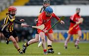 31 March 2013; Breige Corkery, Cork, in action against Jacqui Frisby, Kilkenny. Irish Daily Star National Camogie League, Division 1, Group 1, Kilkenny v Cork, Nowlan Park, Kilkenny. Picture credit: Brian Lawless / SPORTSFILE