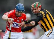 31 March 2013; Patrick Horgan, Cork, in action against Kieran Joyce, Kilkenny. Allianz Hurling League, Division 1A, Kilkenny v Cork, Nowlan Park, Kilkenny. Picture credit: Brian Lawless / SPORTSFILE