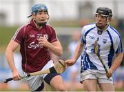 31 March 2013; Conor Cooney, Galway, in action against Kevin Moran, Waterford. Allianz Hurling League, Division 1A, Waterford v Galway. Walsh Park, Waterford. Picture credit: Stephen McCarthy / SPORTSFILE