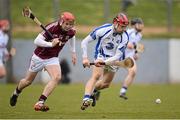 31 March 2013; Shane O'Sullivan, Waterford, in action against Joe Canning, Galway. Allianz Hurling League, Division 1A, Waterford v Galway. Walsh Park, Waterford. Picture credit: Stephen McCarthy / SPORTSFILE