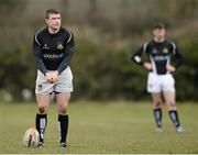 31 March 2013; Colm Glynn, Longford. Provincial Towns Cup, Semi-Final, Roscrea v Longford, Edenderry RFC, Edenderry, Co. Offaly. Picture credit: David Maher / SPORTSFILE