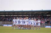 31 March 2013; The Waterford team ahead of the game. Allianz Hurling League, Division 1A, Waterford v Galway. Walsh Park, Waterford. Picture credit: Stephen McCarthy / SPORTSFILE