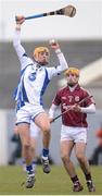 31 March 2013; Maurice Shanahan, Waterford, in action against Johnny Coen, Galway. Allianz Hurling League, Division 1A, Waterford v Galway. Walsh Park, Waterford. Picture credit: Stephen McCarthy / SPORTSFILE