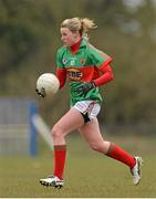 31 March 2013; Fiona McHale, Mayo. TESCO HomeGrown Ladies National Football League, Division 1, Round 6, Meath v Mayo, Boardsmill, Trim, Co. Meath. Picture credit: Brendan Moran / SPORTSFILE