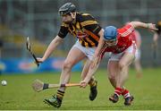31 March 2013; Walter Walsh, Kilkenny, in action against Conor O'Sullivan, Cork. Allianz Hurling League, Division 1A, Kilkenny v Cork, Nowlan Park, Kilkenny. Picture credit: Brian Lawless / SPORTSFILE