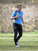 2 April 2013; Ulster's Tommy Bowe during squad training ahead of their Heineken Cup quarter-final against Saracens on Saturday. Ulster Rugby Squad Training, Lough Erne Hotel & Resort, Enniskillen, Co. Fermanagh. Picture credit: John Dickson / SPORTSFILE